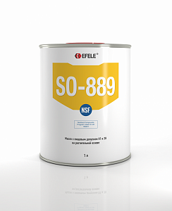 Масло с пищевым допуском H1 и 3H на растительной основе EFELE SO-889